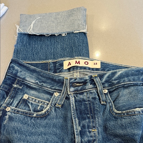 AMO Denim - AMO Women's Classic Boyfriend Ankle Jeans